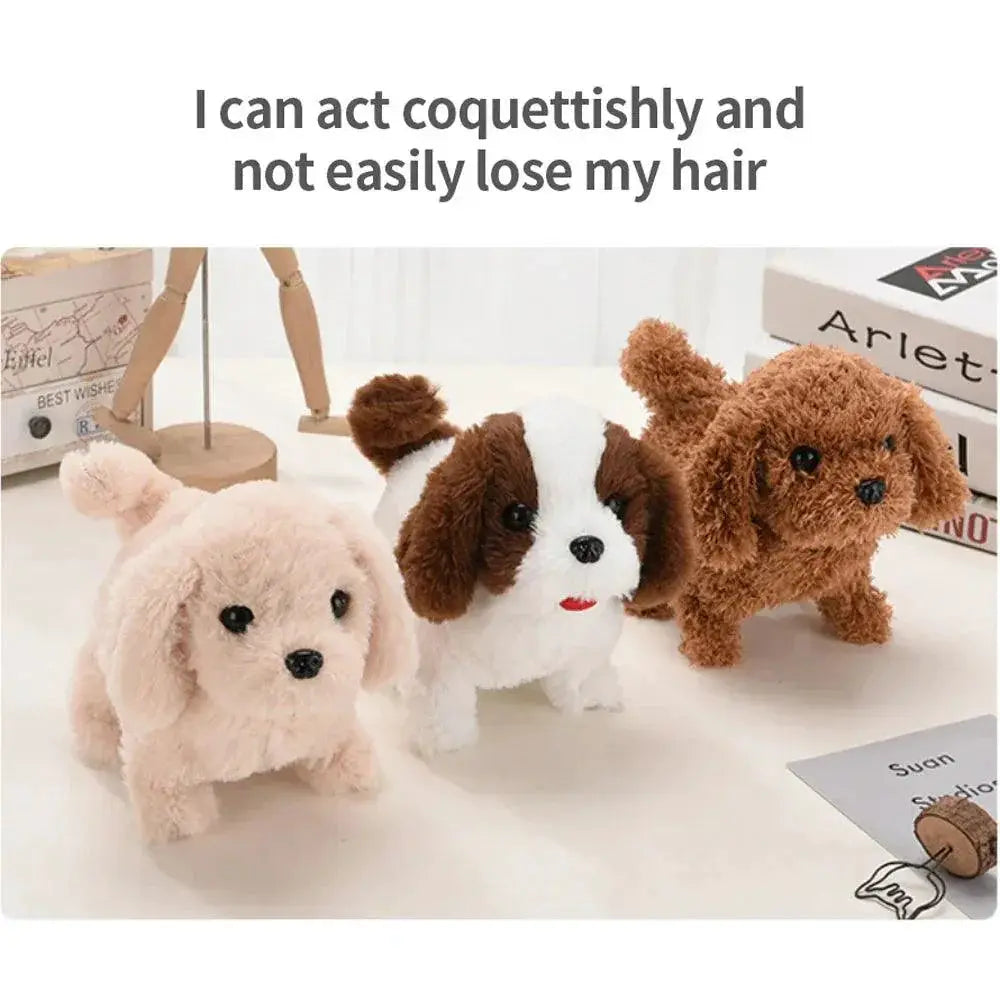 Electric Kawaii Pet Puppy Plush Toy Interactive Dog Toy