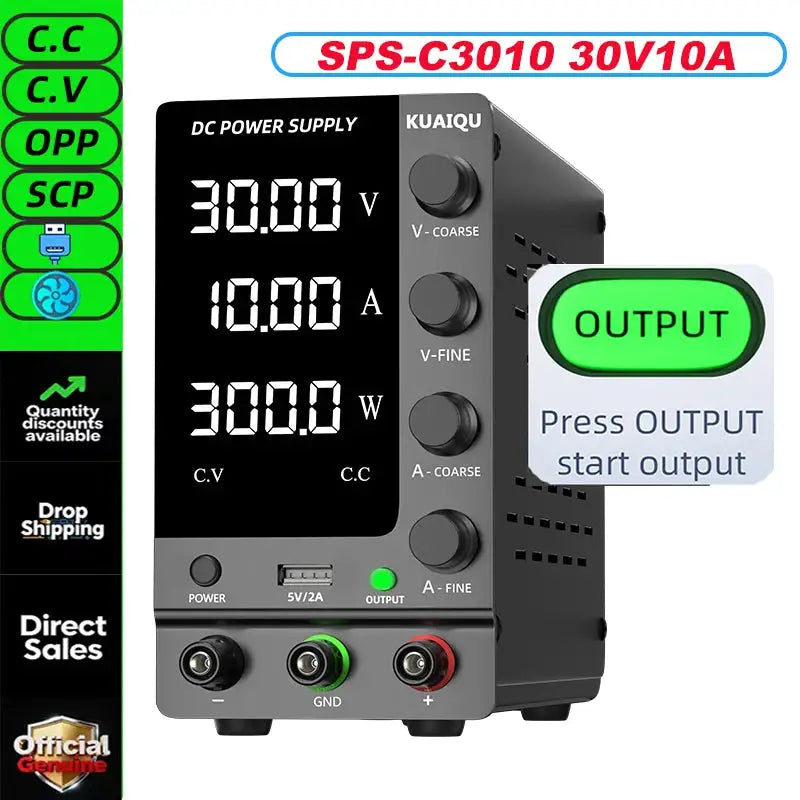 Adjustable DC Power Supply - Precise Regulation — product view 14