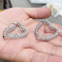 Luxury Wheat Earrings Shiny Zircon Party Charm Jewelry