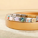 Hapiship New Fashion Women Girls Glaze Rose Flower Bracelet