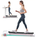 Foldable Under Desk Treadmill With LED Display Walking Pad