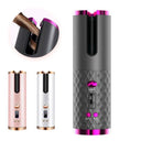 Portable Wireless Hair Curler for Waves & Curls LED Display