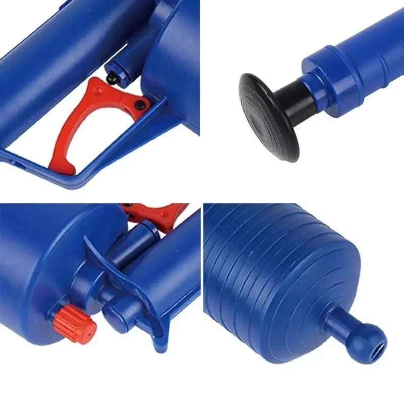 Pump Action Power Pressure Cleaner For Floor Drains Toilets