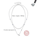 Moissanite Pendant Necklace In Cb