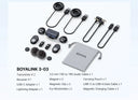 Boya Boyalink 3 Mini Wireless Lavalier Microphone for iPhone Android USB C Plus