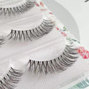 Crisscross 3D Faux Mink Eyelashes Set - 5 Pairs Glamorous