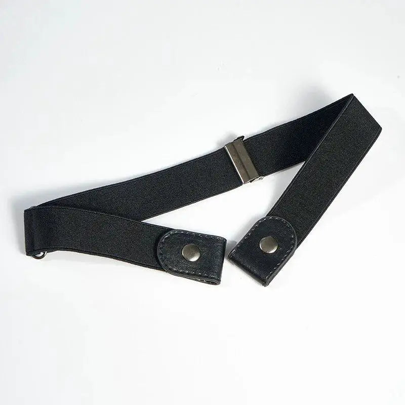 Elastic Waist Belt Buckle Free Comfort And Style For Women