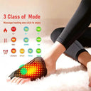 660nm Red Light Heating Toe Wrap Vibration Massager Warm Cover Instep Post Workout Relax Home Leisure Relieve Fatigue