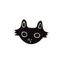 Charming Cat Enamel Pins Cartoon Animal Brooch Jewelry Gift