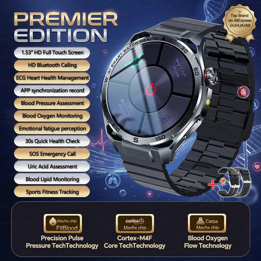 Ai Health Smartwatch With Ecg Tracker — product view 11