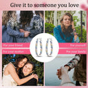 Mula Earring Sterling Silver Sparkling