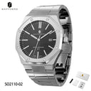 Sapphero Mens Watch Stainless Steel