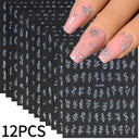 3D Gold Leaf Nail Art Stickers