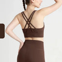 Breathable Sports Bra for Yoga Workouts