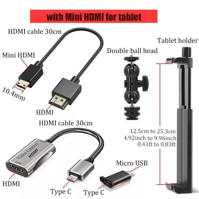 HDMI Adapter for DSLR Filmmaking On Set — Phone Standard HDMI
