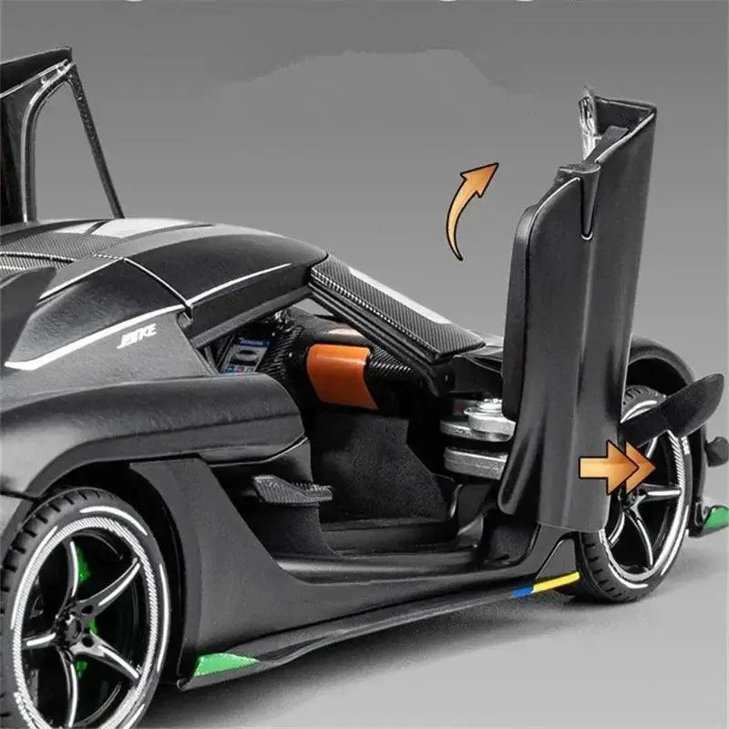 Attack Alloy Diecast Metal Koenigsegg Jesko Model Racing Car