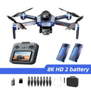 GT8 Drone 8K HD Three-camera