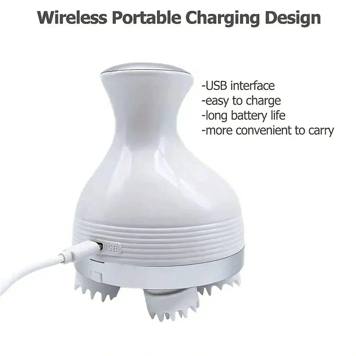 Electric Head Massager And Pet Massager For Deep Relaxation