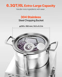 SucceBuy Food Processor & Vegetable Chopper Food-Grade Stainless