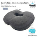 Ergonomic Memory Foam Seat Cushion for Tailbone Pain Relief
