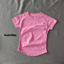 Women Fitness Tee DF Logo Lightweight Crop Top