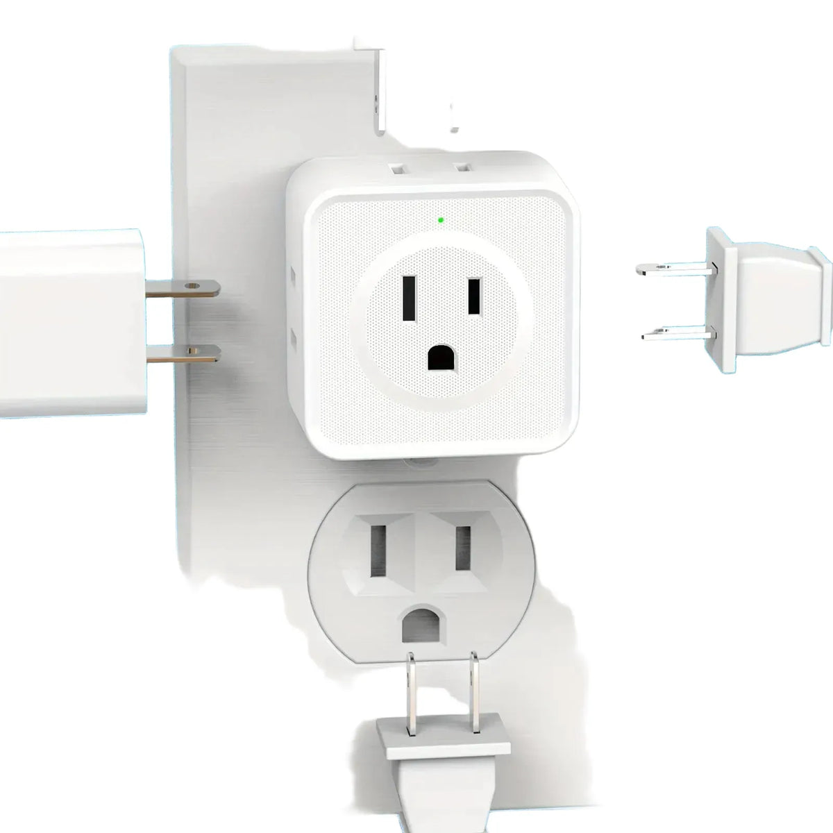Port Outlet Extender - UL Safe Compact Splitter — product view 1