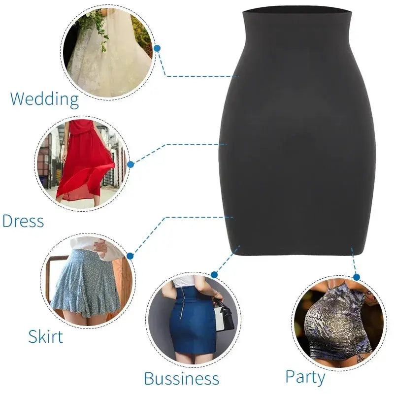 High Waist Womens Slip Shaper For Tummy Control Elegance