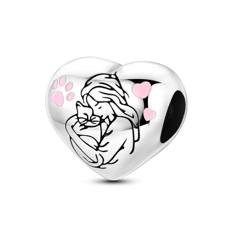 Mula Sterling Silver Heart Love