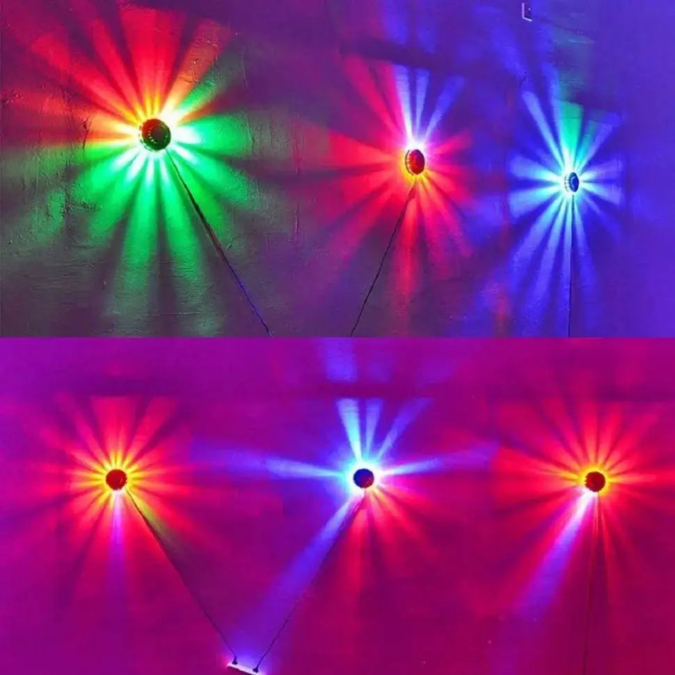 Mini Rotating Led Disco Wall Light — product view 2