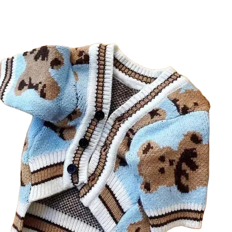 Warm Cozy Pet Cardigan Sweater for Dogs — product view 1