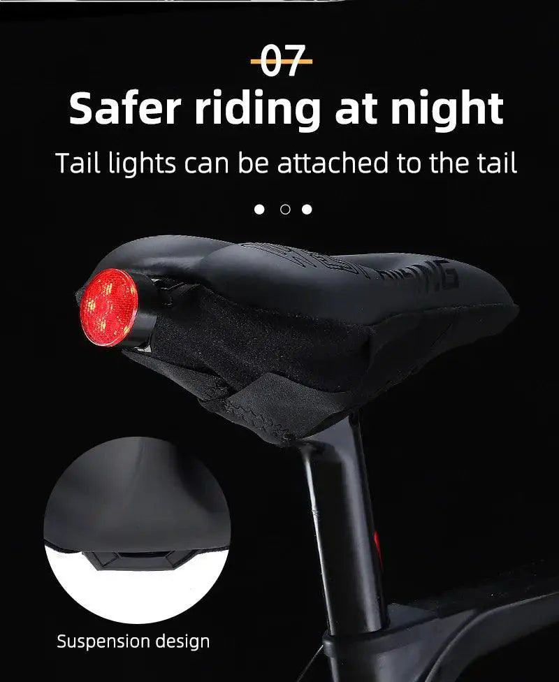 Comfortable Gel Memory Foam Bicycle Saddle Cover Cushion