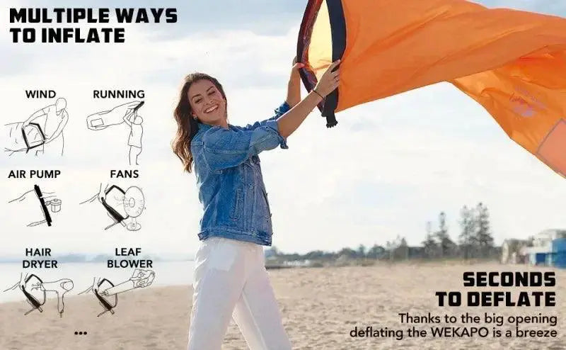 Inflatable Lounger Best Air Sofa for Camping Outdoors