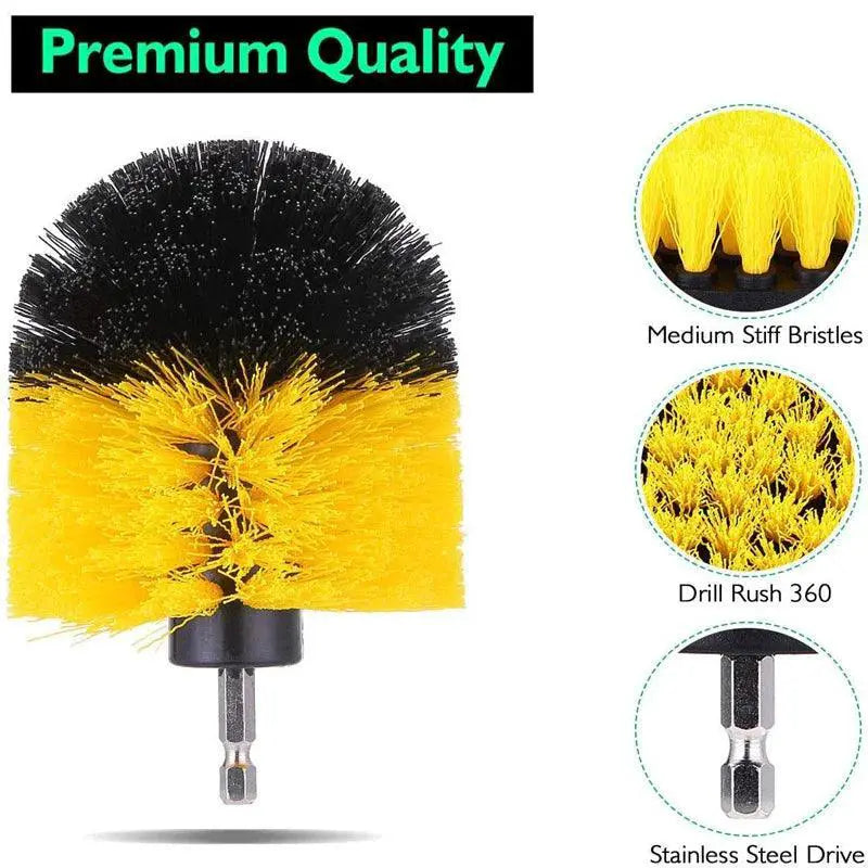 Cordless Electric Scrubber Kit For Powerful Cleaning