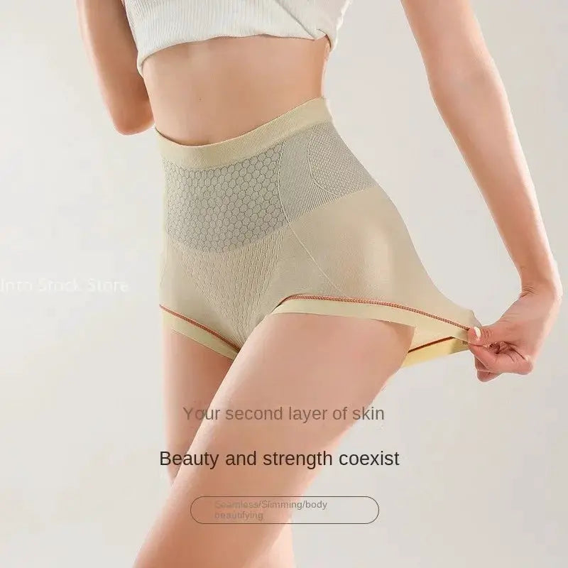 Seamless High Waist Shaping Panties For Tummy Control