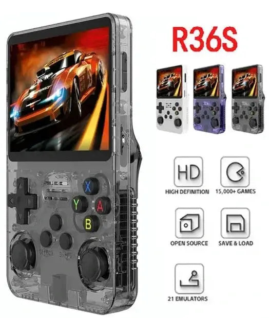 Open Source R36S Retro Handheld Console 3.5 Inch Screen