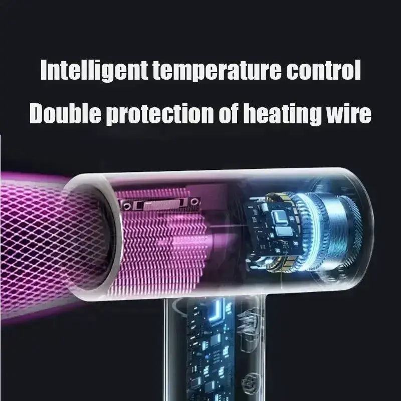 High Speed 100000RPM Wireless USB Charging Hair Dryer