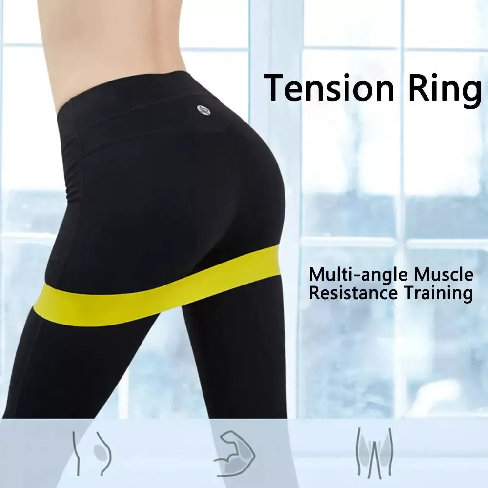 Piece Colorful TPE Resistance Bands Set For Home Fitness — product view 13