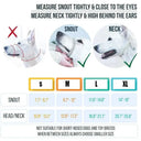 Reflective Dog Muzzle Set for Safe Walks
