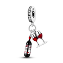 Red Color Series Charm Beads