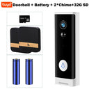 Tuya 1080P WiFi Doorbell Never Miss A Visitor Alexa Google Home Compatible
