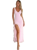 Flattering Backless Midi Dress for Women