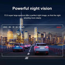 1080P Dash Cam For Drivers Front Cabin Wide Angle Recording