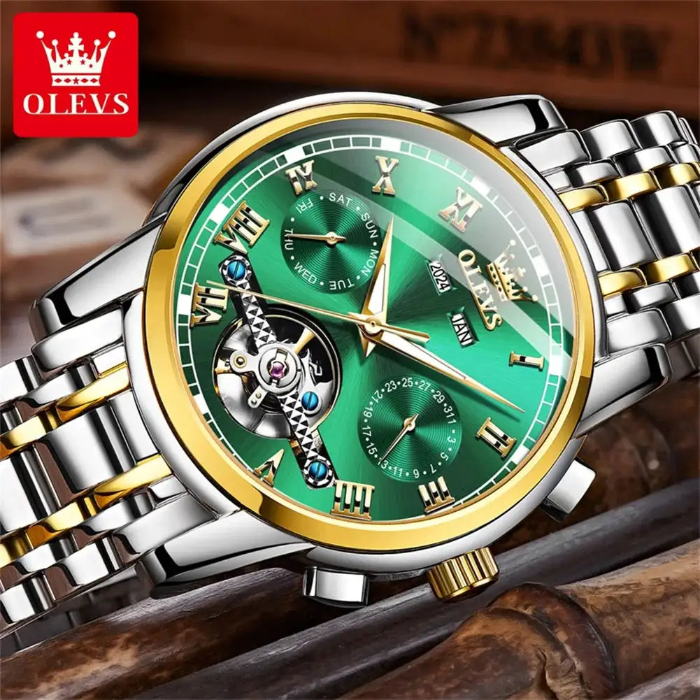 Premium Men Mechanical Steel Watch — product image 4