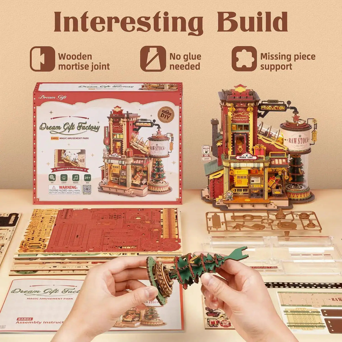 Robotime Wooden Music Box Gift For Adults — product view 8