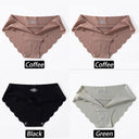 Silk Comfort Briefs Set: Luxurious Seamless Panties Women