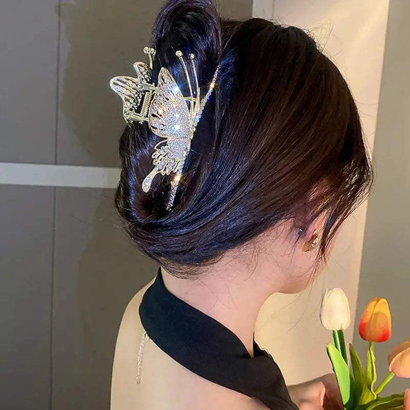 Fanyin Butterfly Hair Clip Elegant Niche Design For Women