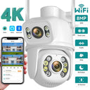 8MP Dual-Lens Smart Outdoor Security Camera with Night Vision