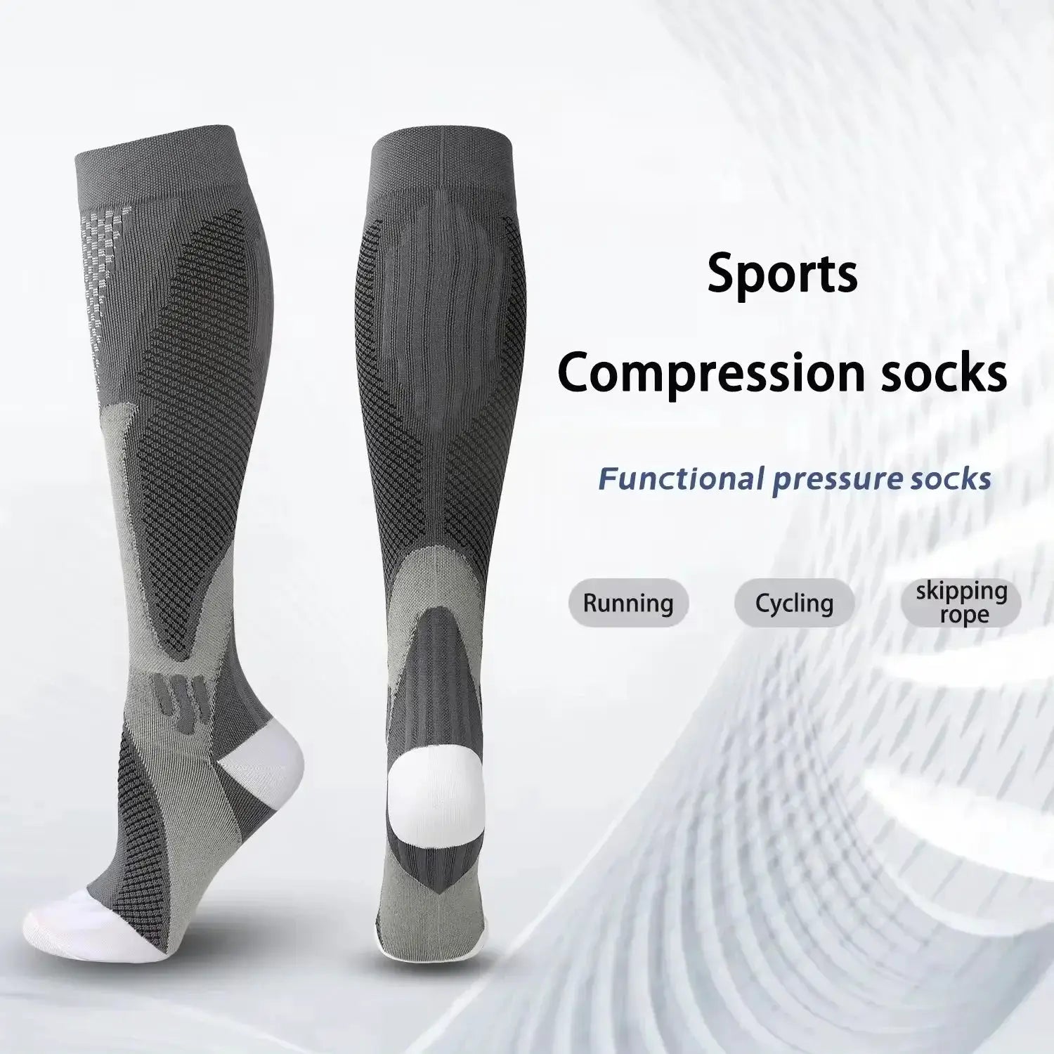 Ultimate Comfort Compression Socks For Sports And Nursing
