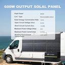 Allpowers 600W Foldable Solar Panel