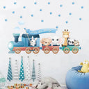 Removable Nordic Animal Decals for Kids